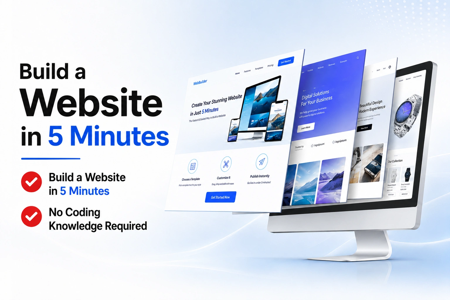 Professional website created using iDELULU AI Website Builder